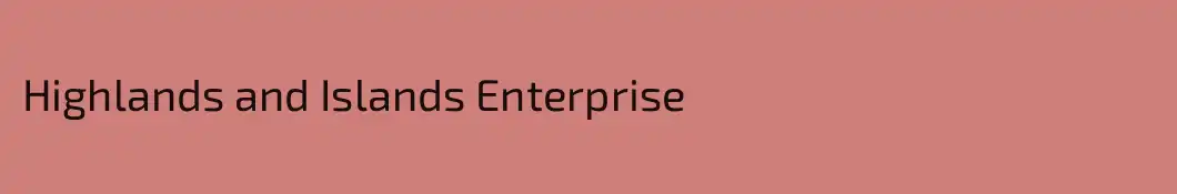 Highlands and Islands Enterprise